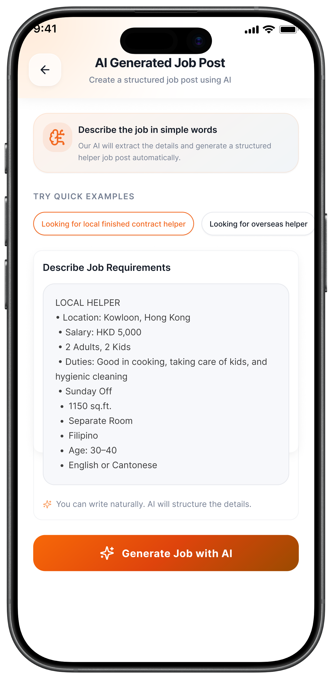 Browse AI-matched helpers